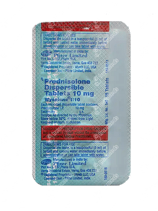 Wysolone Dt 10 Tablet 15