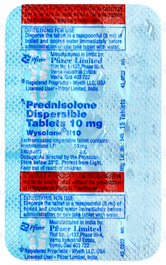 Wysolone Dt 10 Tablet 15