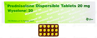 Wysolone Dt 20 Tablet 15