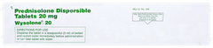Wysolone Dt 20 Tablet 15 Wysolone Dt 20 Tablet 15