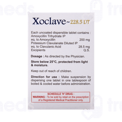 Xoclave 228.5 Dt Tablet 10 Xoclave 228.5 Dt Tablet 10