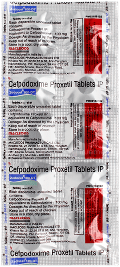 Zedocef 100 Dt Tablet 10