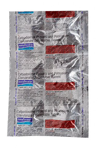 Zedocef Cv 100/62.5 MG Tablet Dt 6