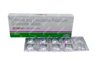 Zifi Cv 100/62.5 MG Tablet Dt 10