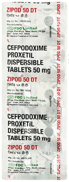 Zipod 50 Dt Tablet 10
