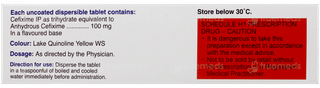 Ziprax 100 Dt Tablet 10