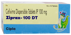 Ziprax 100 Dt Tablet 10 Ziprax 100 Dt Tablet 10