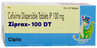 Ziprax 100 Dt Tablet 10
