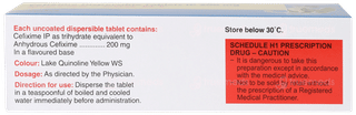 Ziprax 200 Dt Tablet 10