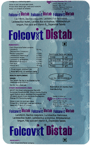 Folcovit Distab Tablet 15