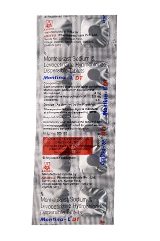 Montina L 4/2.5 MG Tablet Dt 10