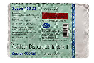 Zoster 400 MG Tablet Dt 10