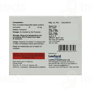 Evimectin 12 Dt Tablet 4