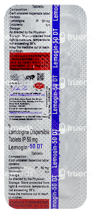 Lemogin 50 MG Tablet Dt 10