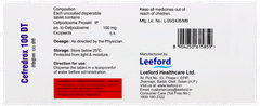 Cefredrox 100 Dt Tablet 10