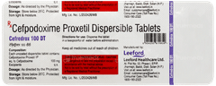 Cefredrox 100 Dt Tablet 10