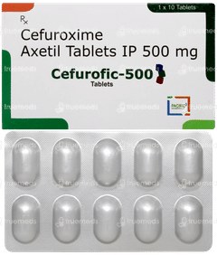 Cefurofic 500 Tablet 10 Cefurofic 500 Tablet 10