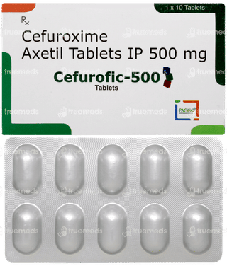 Cefurofic 500 Tablet 10