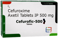 Cefurofic 500 Tablet 10