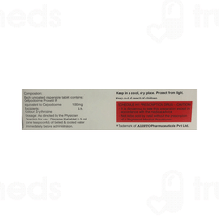 Monocef O 100 Dt Tablet 10 Monocef O 100 Dt Tablet 10