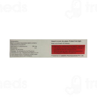 Monocef O 100 Dt Tablet 10