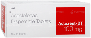 Aclozest Dt 100Mg Tablet 10