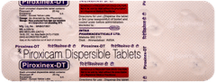 Piroxinex Dt Tablet 10 Piroxinex Dt Tablet 10