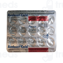 Acebust Cold Tablet 15 Acebust Cold Tablet 15