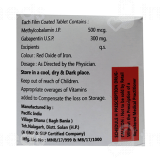 Aponerv Plus 300 Mg/500 MCG Tablet 10
