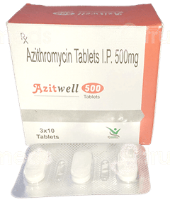 Azitwell 500 Mg Tablet 3