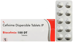 Biocefmix 100 Mg Tablet Dt 10