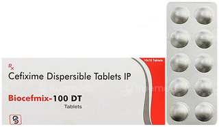 Biocefmix 100 Mg Tablet Dt 10