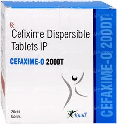 Cefaxime O 200Dt Tablet 10