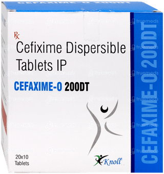 Cefaxime O 200Dt Tablet 10