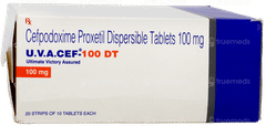 Uva Cef 100 Dt Tablet 10