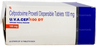 Uva Cef 100 Dt Tablet 10
