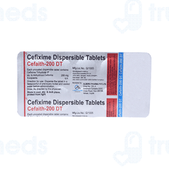 Cefaith 200 MG Tablet Dt 10 Cefaith 200 MG Tablet Dt 10