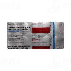 Cefaglen 200 MG Tablet Dt 10 Cefaglen 200 MG Tablet Dt 10