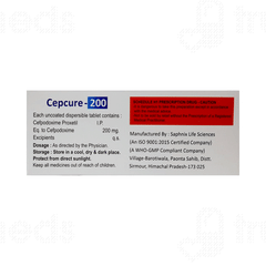 Cepcure 200 MG Tablet Dt 10 Cepcure 200 MG Tablet Dt 10