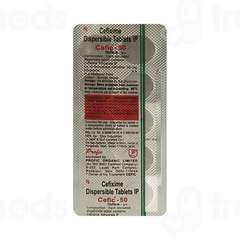Cefic 50 MG Tablet Dt 10