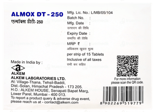Almox Dt 250 Tablet 15