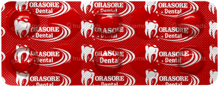 Orasore Dental Clove Flavoured Tablet 6