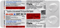 Bilafav M Odt 20/10 Tablet 10