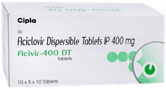 Acivir 400 Dt Tablet 10