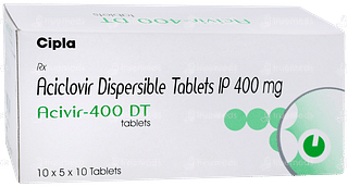 Acivir 400 Dt Tablet 10