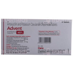 Advent 457mg Tablet 6