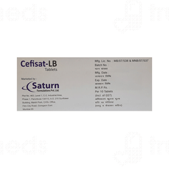 Cefisat Lb Tablet 10 Cefisat Lb Tablet 10