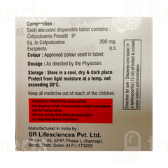 C Poxime 200 MG Tablet 10