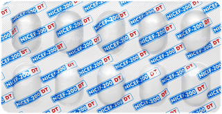 Nicef 200 MG Dt Strawberry Flavour Tablet 10