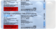 Nicef 200 MG Dt Strawberry Flavour Tablet 10